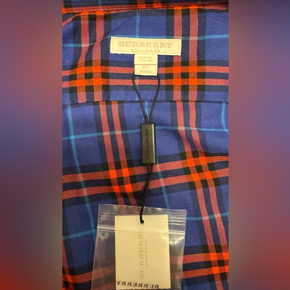 Burberry button down shirt 👔 size 10 - Picture 4 of 6